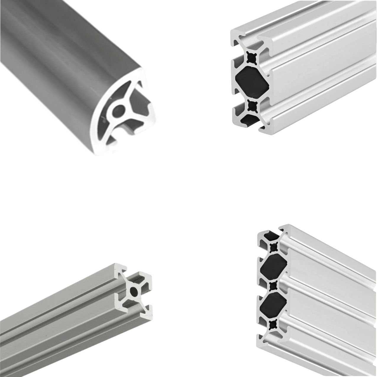 10 Series Smooth T-Slotted Aluminum