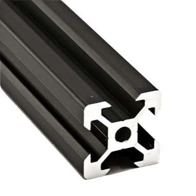 (20mm X 20mm) 20 Series Black Smooth T-Slotted
