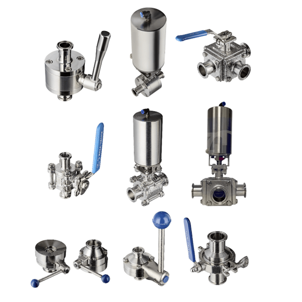 Sanitary Ball Valves - Forces Inc
