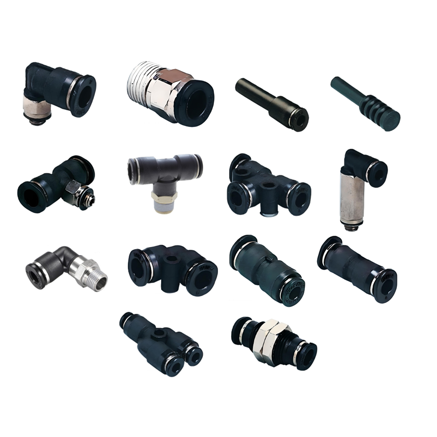 Compact Push To Connect Fittings