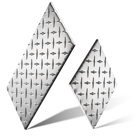Aluminum Diamond Tread Plates - Forces Inc