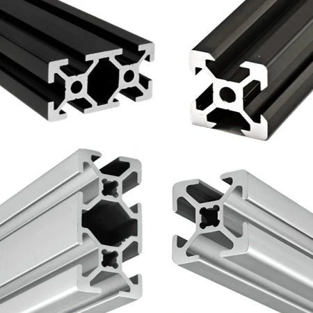 Aluminum Extrusions | T-Slot | Profiles 20 Series - Forces Inc