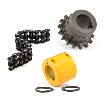 Chain Coupling Sprockets/Chains & Covers - Forces Inc
