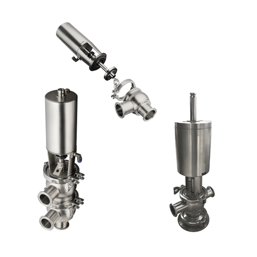 Sanitary Diverter Valves - Forces Inc