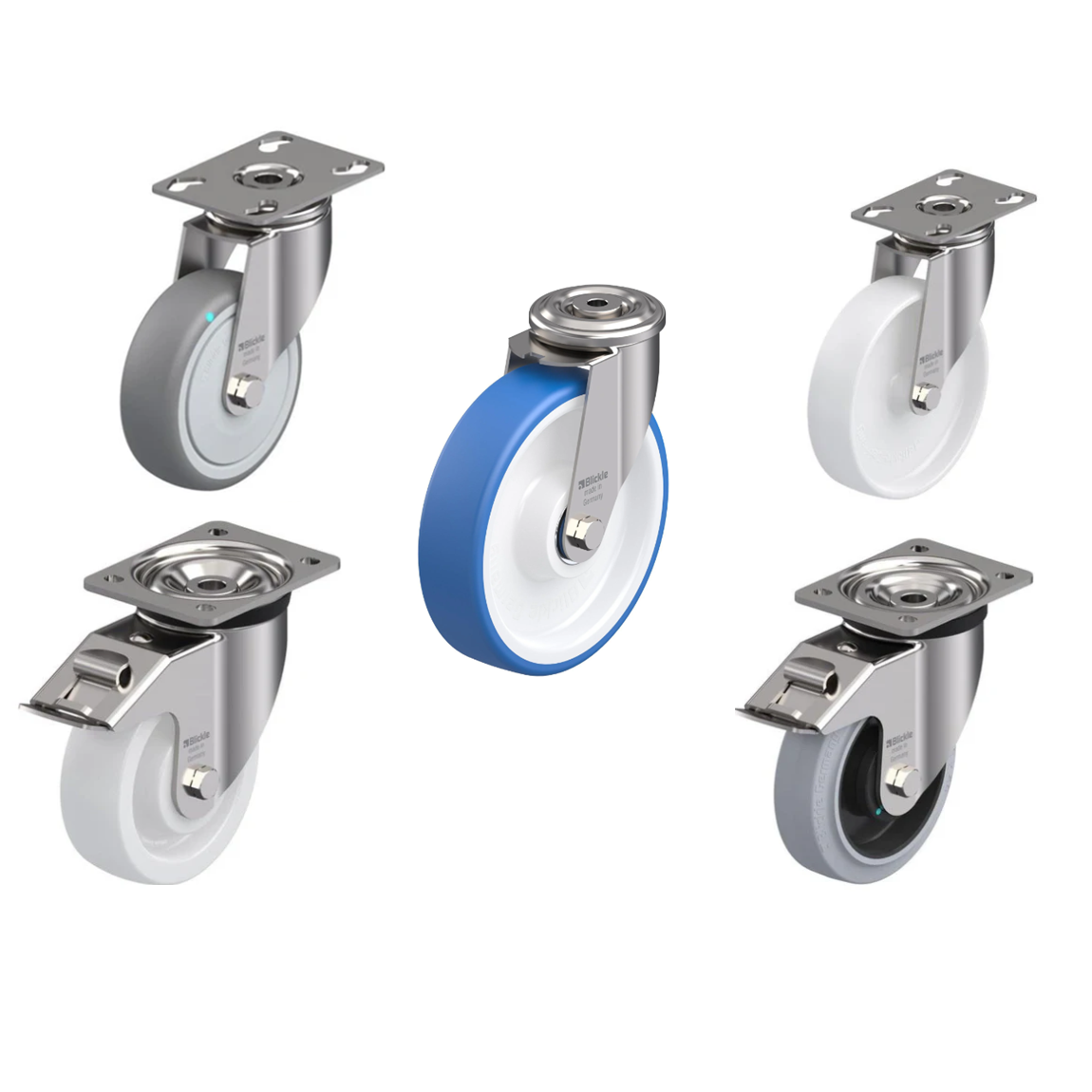 Stainless Steel Casters - Forces Inc