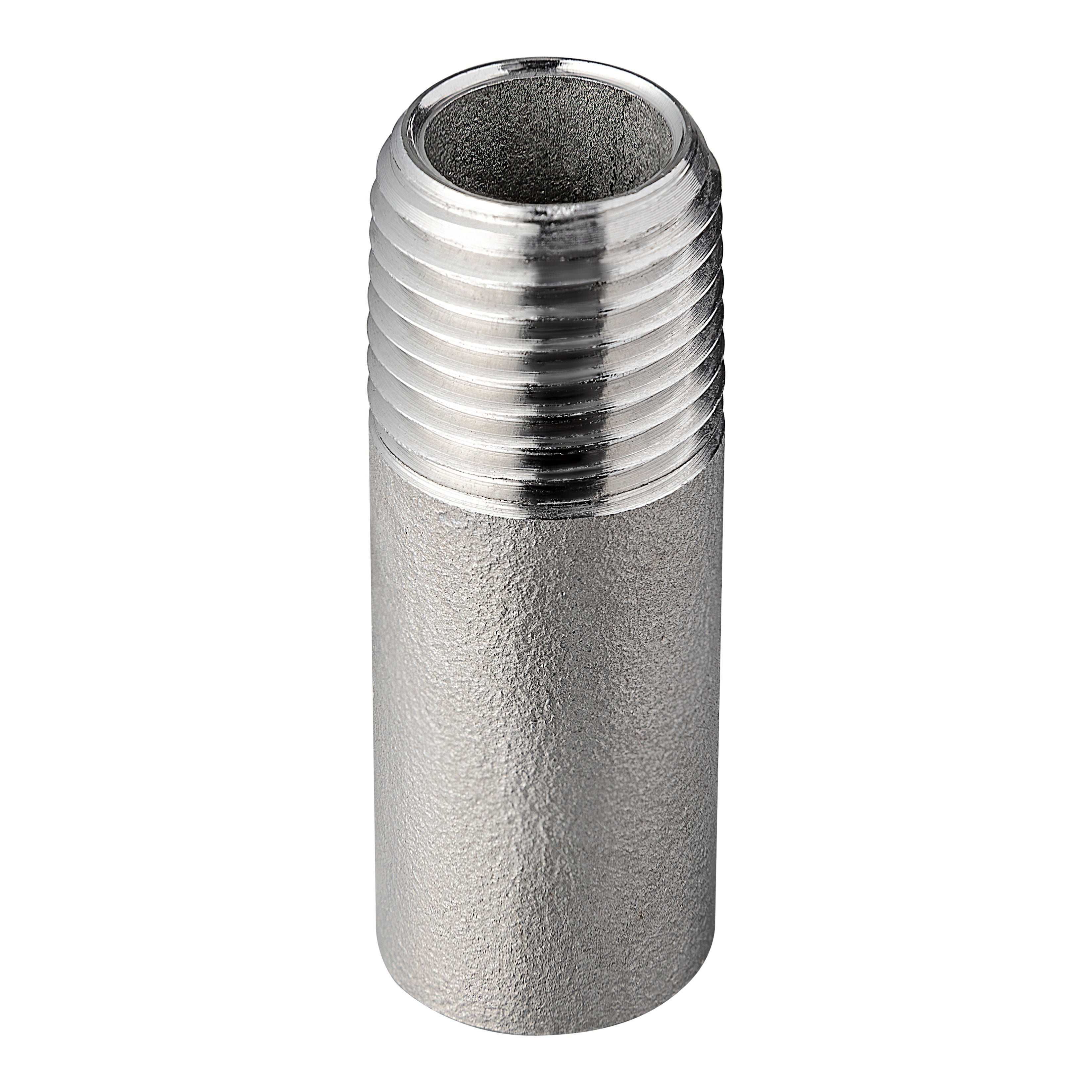 thumbnail image 2 of 1" X 6" Threaded NPT Pipe Nipple – Sch 40 304 Stainless Steel 2 of 5