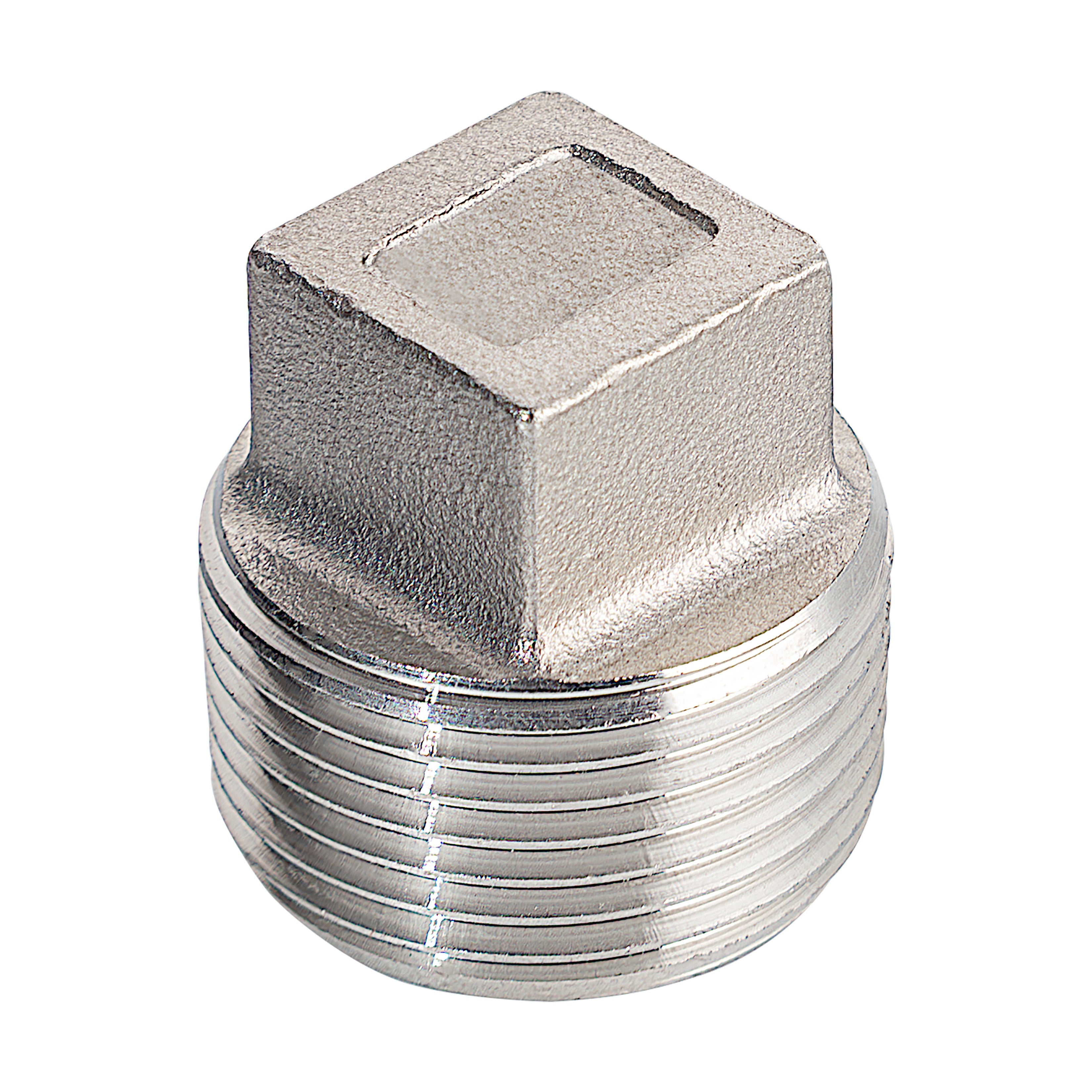 Square Plug NPT #150 - Stainless Steel 316