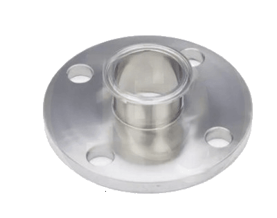1-1/2" x 1-1/2" Flange #150 x Tri-Clamp Adapter - Stainless Steel 316 - Forces Inc