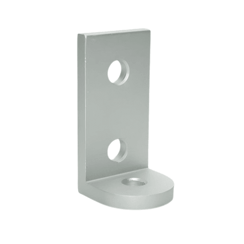 1" L-Pivot Arm for Static Pivots | 10 Series Aluminum T-Slot - Forces Inc