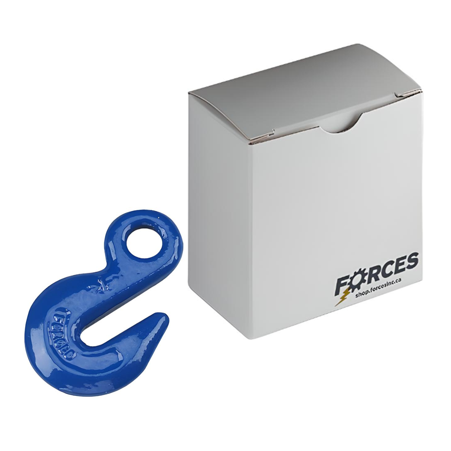 1/4" Eye Grab Hook (2600 lbs) - Steel Blue