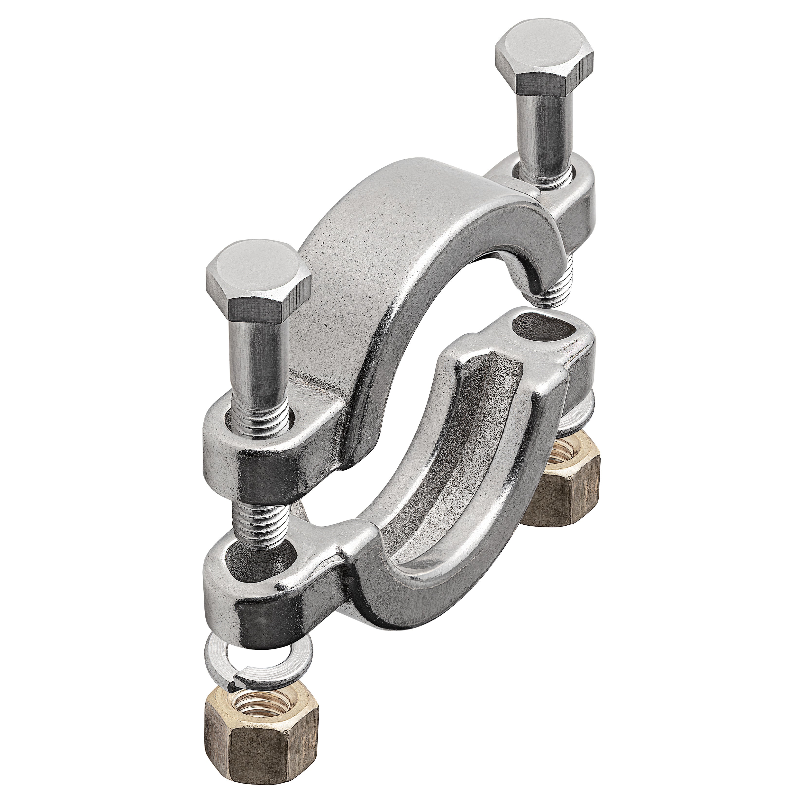 1/2" - 3/4" Bolted High-Pressure Tri-Clamp - Stainless Steel 304 | 13MHP