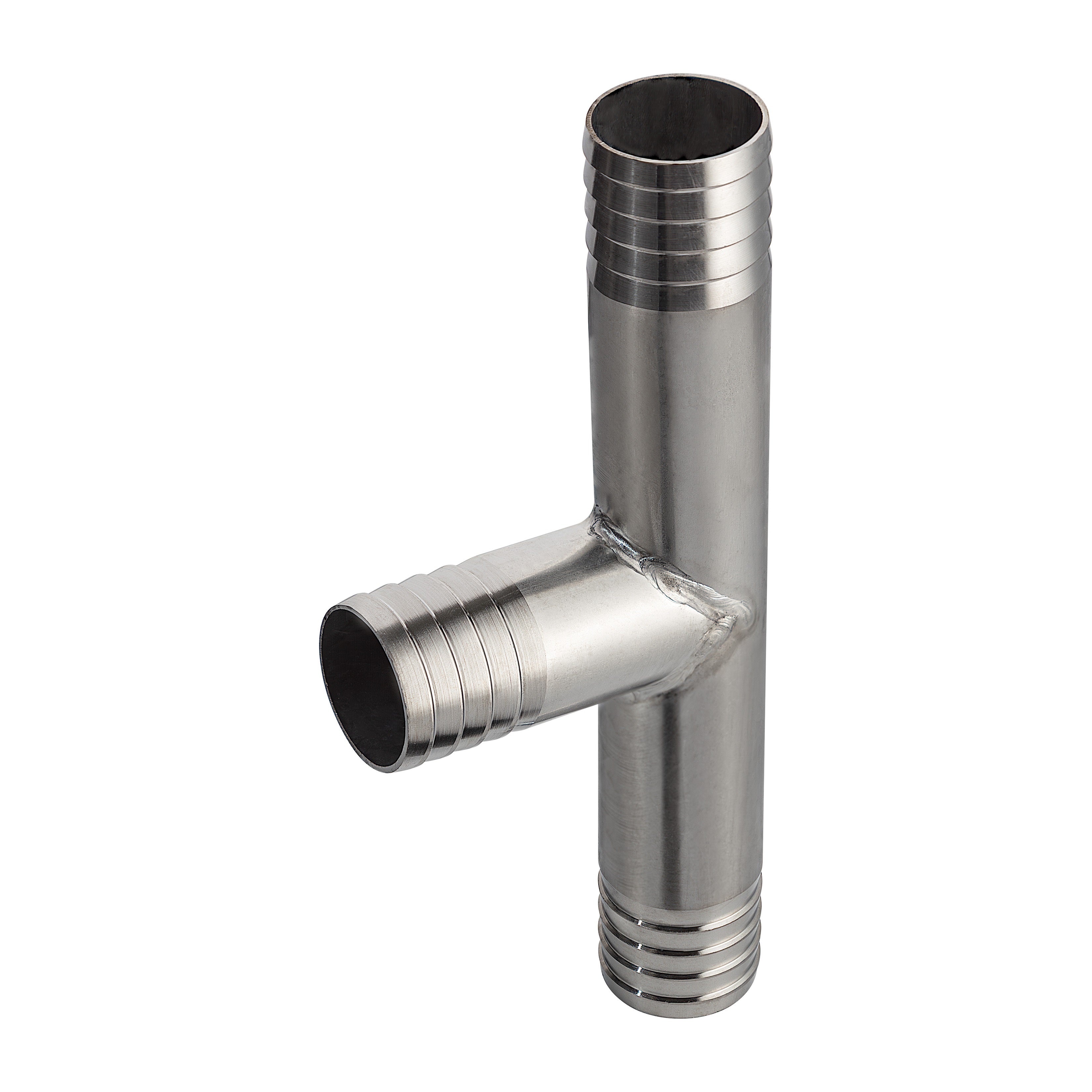 Tee Hose Barb Stainless Steel 304