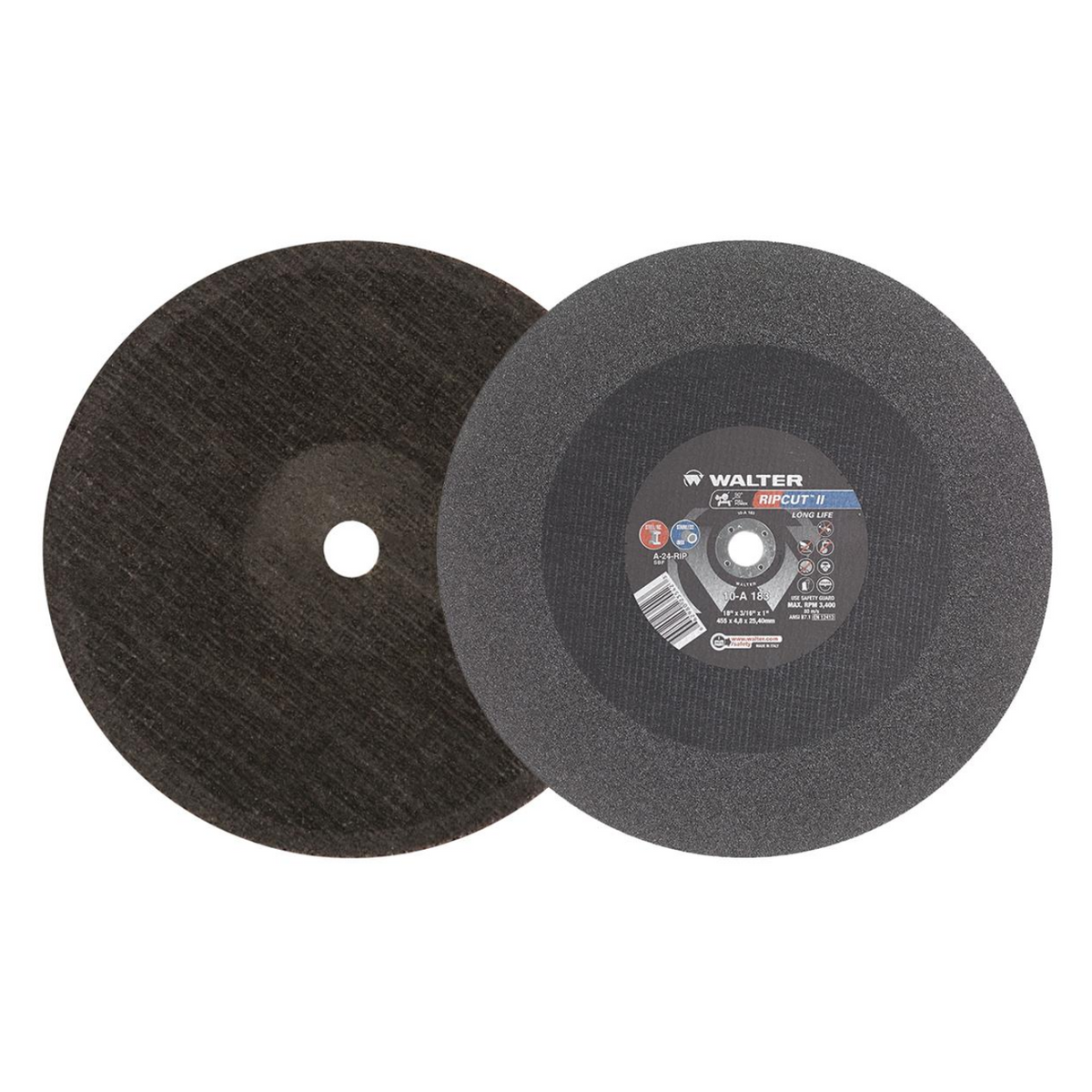 10A183 | RIPCUT II™ Cut-Off Wheel 18" x 3/16", 1" Arbor, Type 1