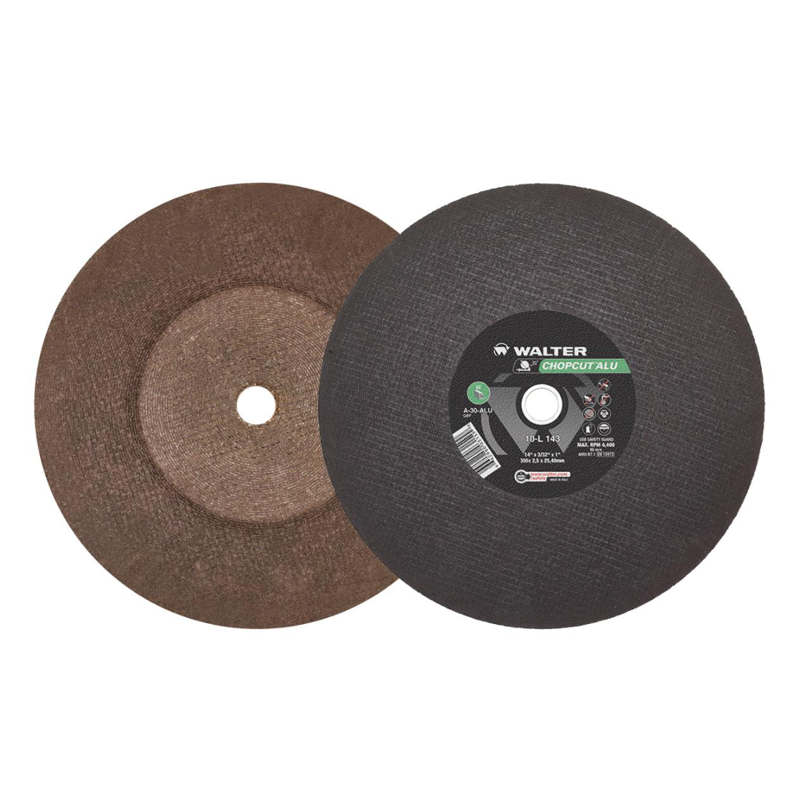 10L143 | CHOPCUT ALU Cut-Off Wheel 14" x 3/32", 1" Arbor, Type 1