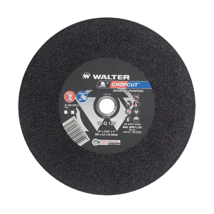 10Q123 | CHOPCUTâ„¢ Cut-Off Wheel 12" x 3/32", 1" Arbor, Type 1