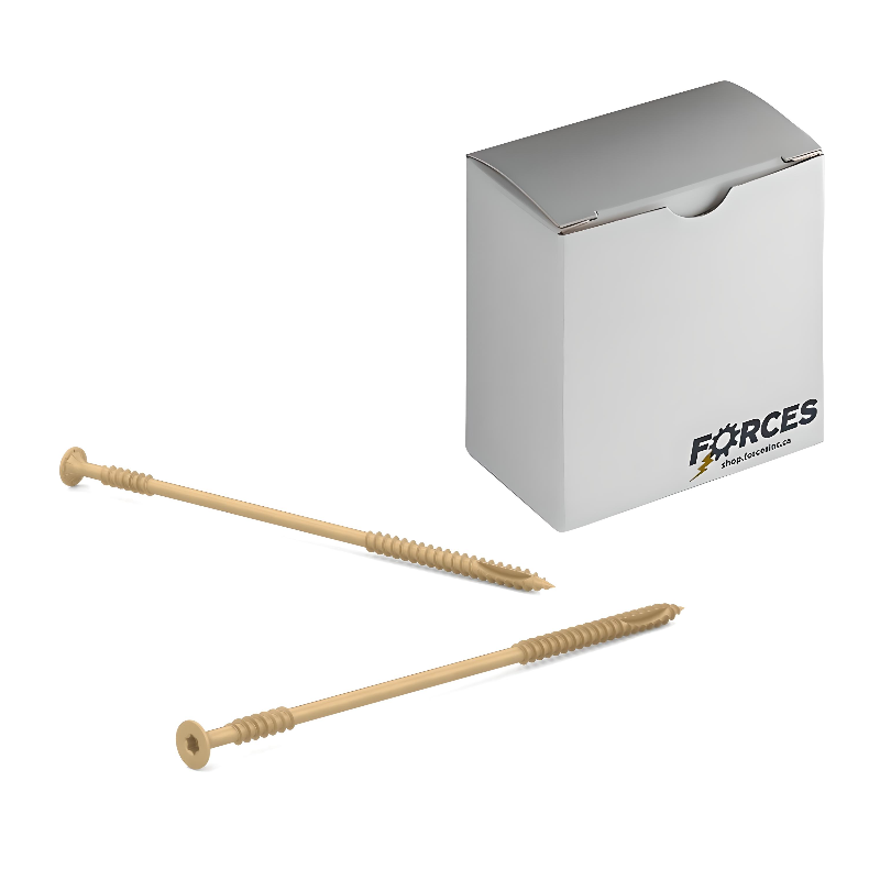 #10 x 6" PWR Drive EVO - Dual-Action Premium Construction Screws