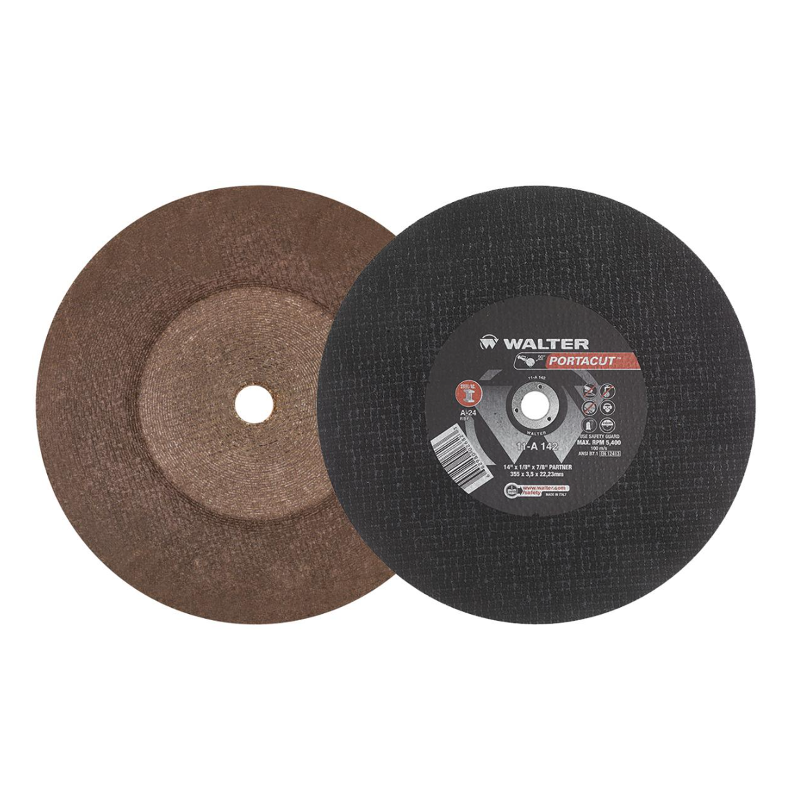 11A142 | PORTACUTâ„¢ Cut-Off Wheel 14" x 1/8", 7/8" Arbor, Type 1