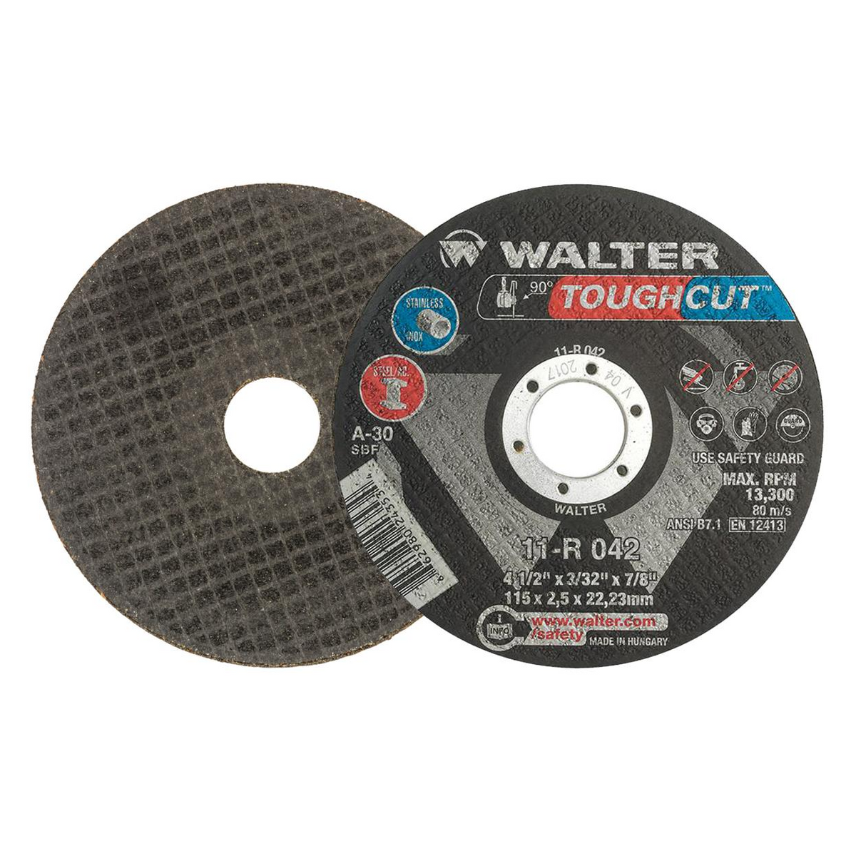 11R042 | TOUGHCUT™ Cut-Off Wheel 4-1/2" x 3/32", 7/8" Arbor, Type 1