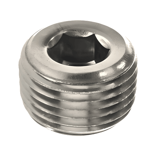 1/2" Hex Socket Plug NPT #150 - Stainless Steel 316 - Forces Inc