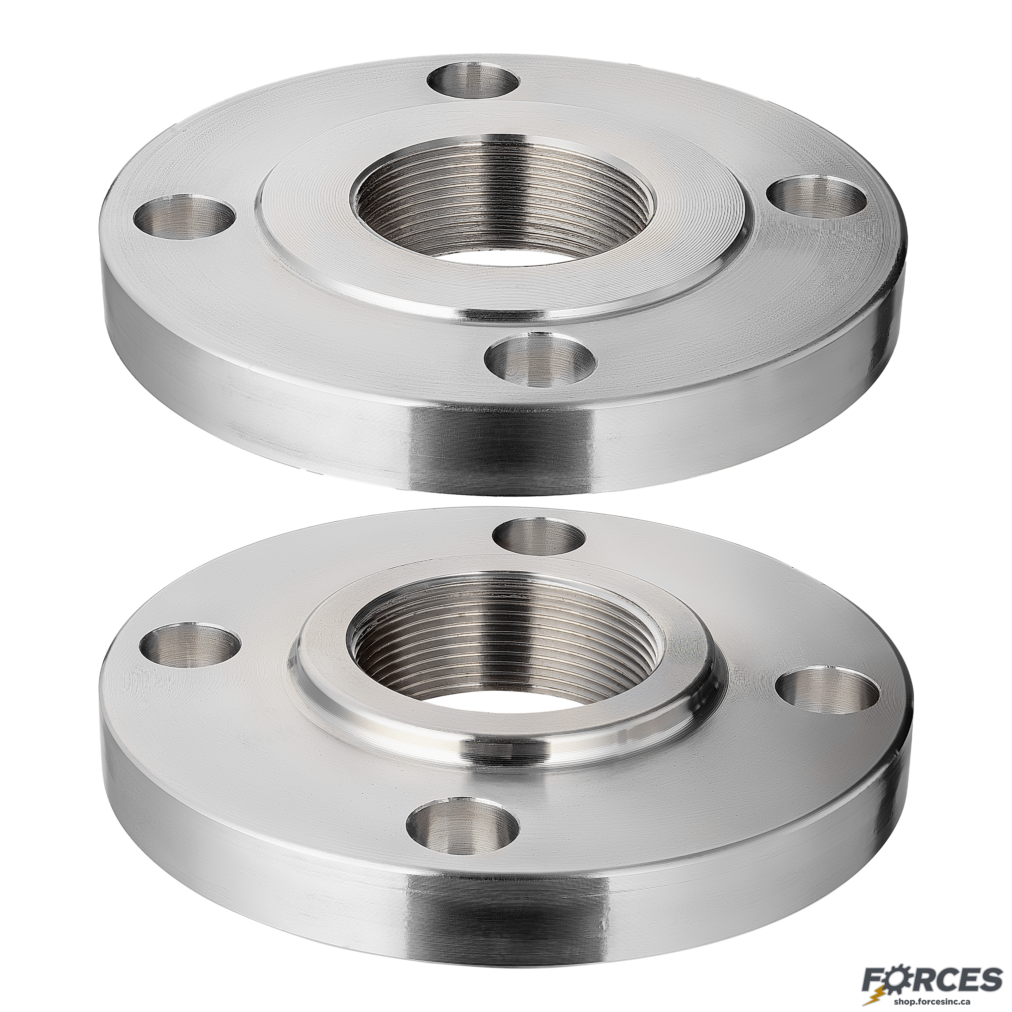 1/2" Threaded Flange NPT Class #150 - Stainless Steel 316 - Forces Inc