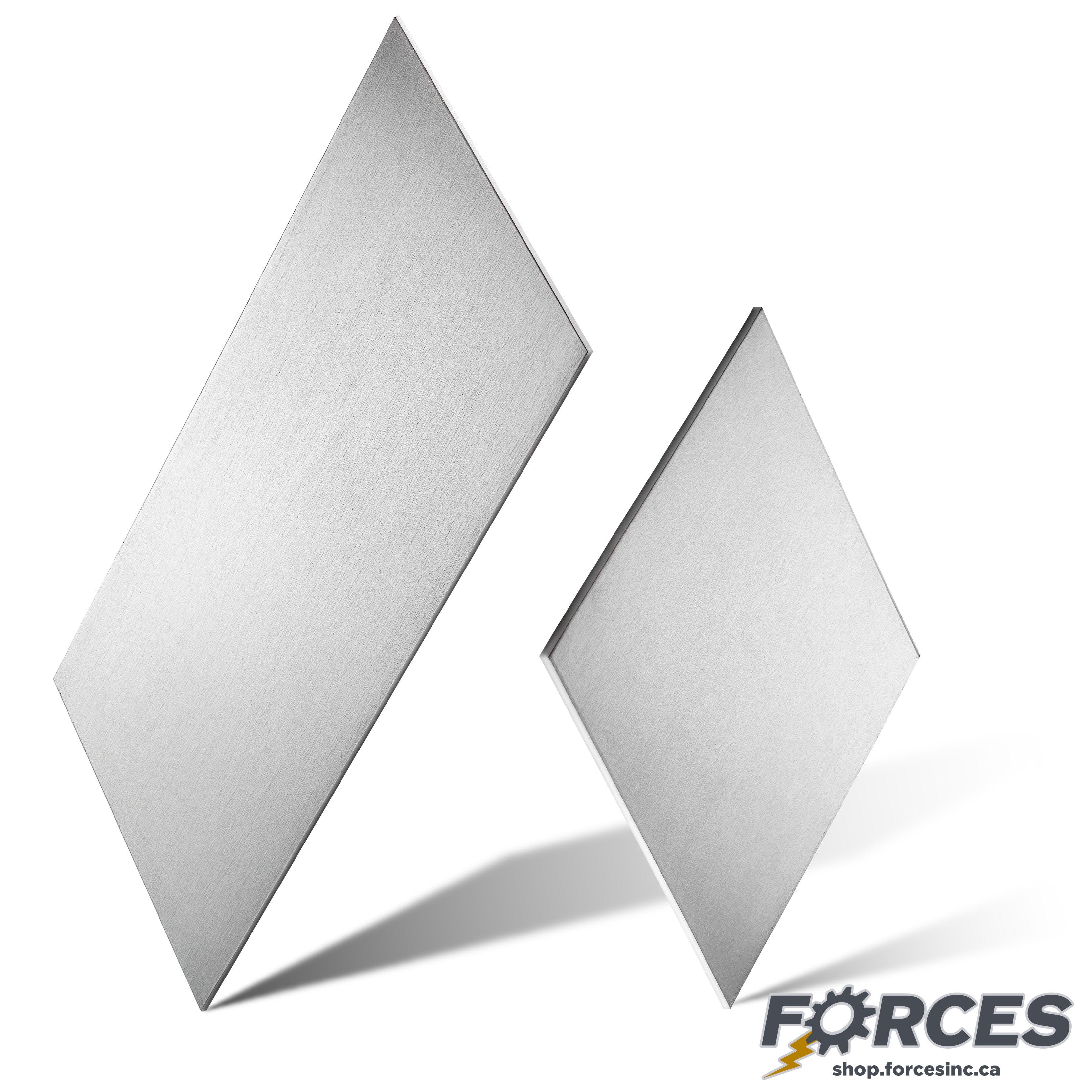 12" x 12" Sheet Plate 11 Gauge - 3003 Aluminum - Forces Inc