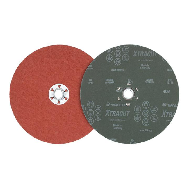 15A726 | XTRACUT™ QUICK-CHANGE Sanding Disc 7", 60+ Grit, Coarse, Ceramic