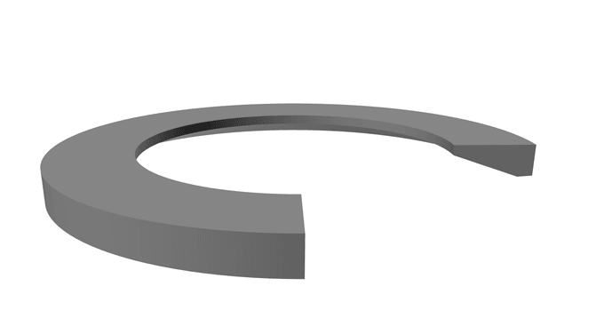 #20 DIN 3869 Profile Seal/Fluid Connector (ED) - Nitrile - Forces Inc