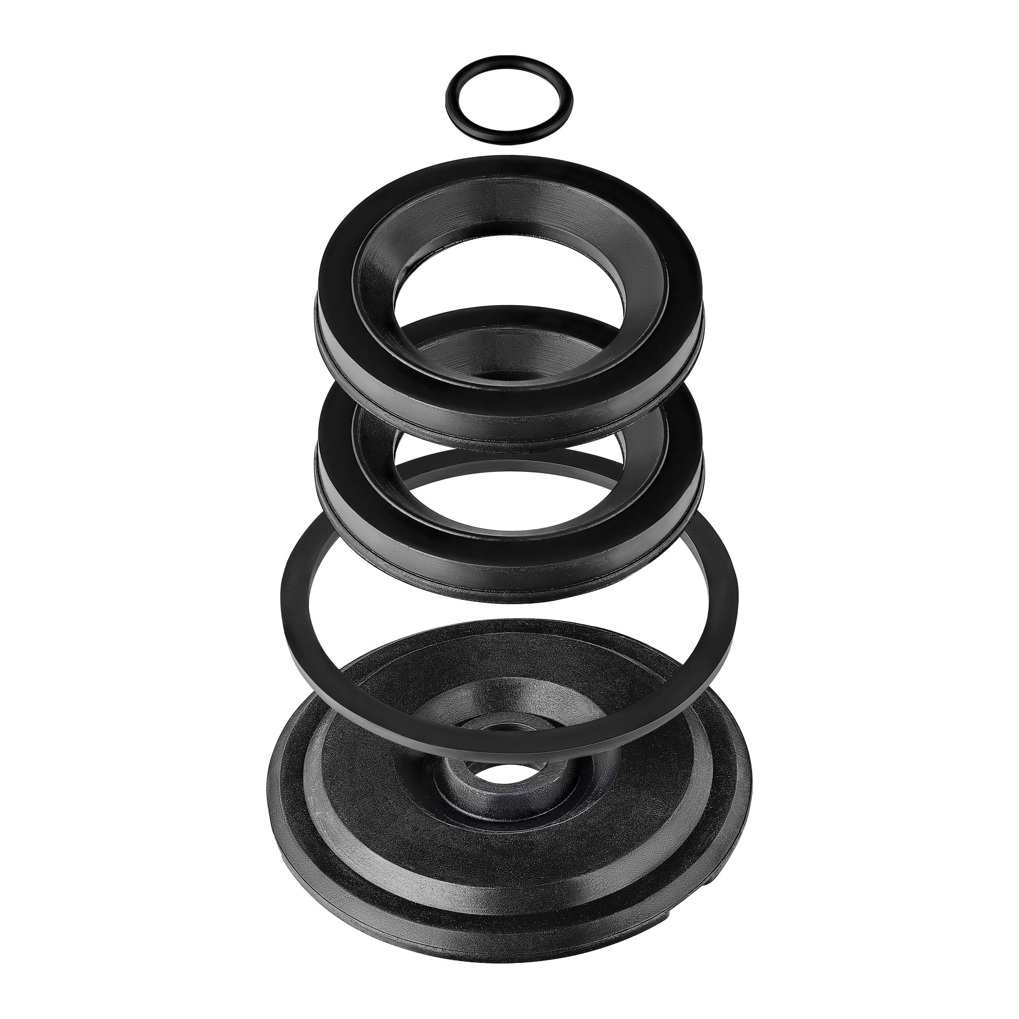 Repair Kit For 2" Tri-Clamp Pneumatic Diverter Valve Type 21 (5pc) - EPDM