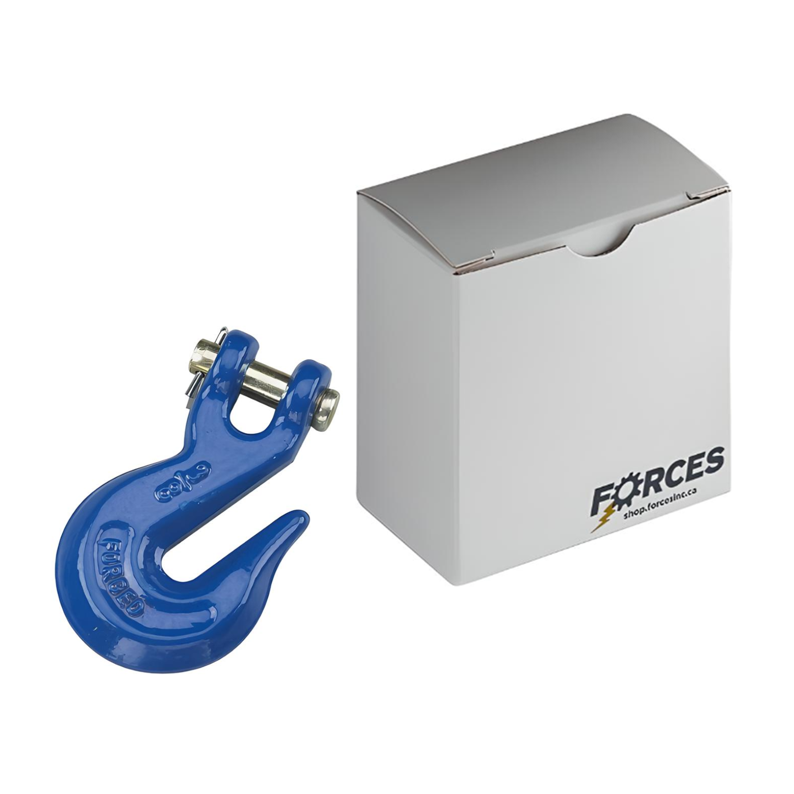 3/8" Clevis Grab Hook (5400 lbs) - Steel Blue