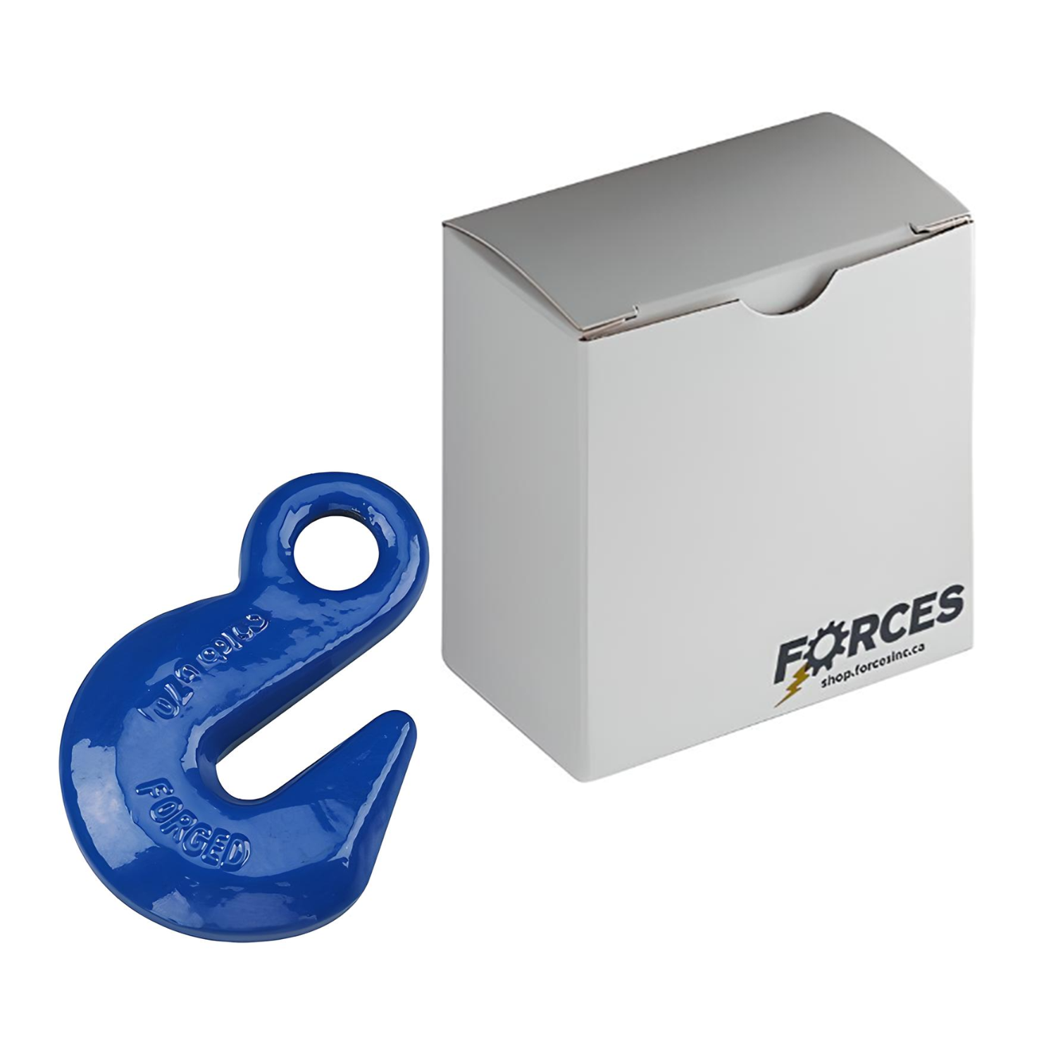 3/8" Eye Grab Hook (5400 lbs) - Steel Blue