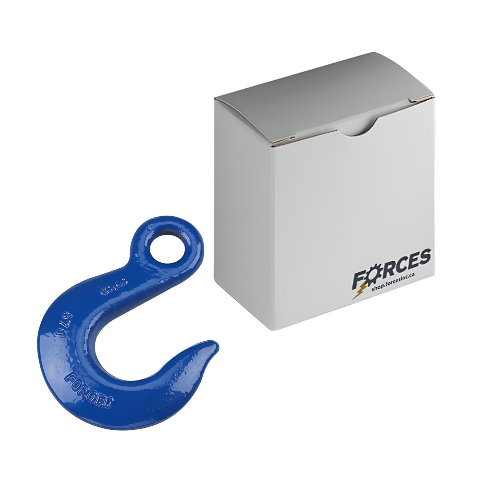 3/8" Eye Slip Hook (5250 lbs) - Steel Blue
