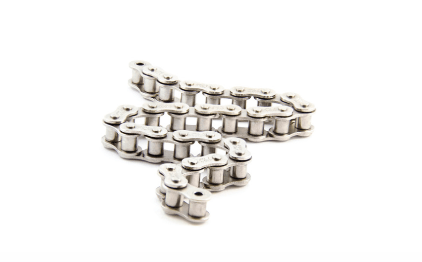 #35 Roller Chain PLI PRemium Nickel Plated | RC35-NP (10ft) - Forces Inc