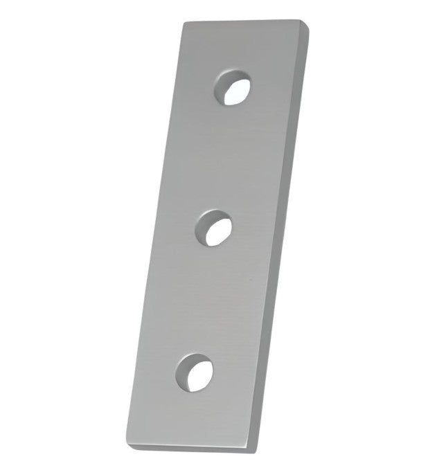 3 Hole Joining Plate 1" x 3" x 3/16" | 10 Series Aluminum T-Slot
