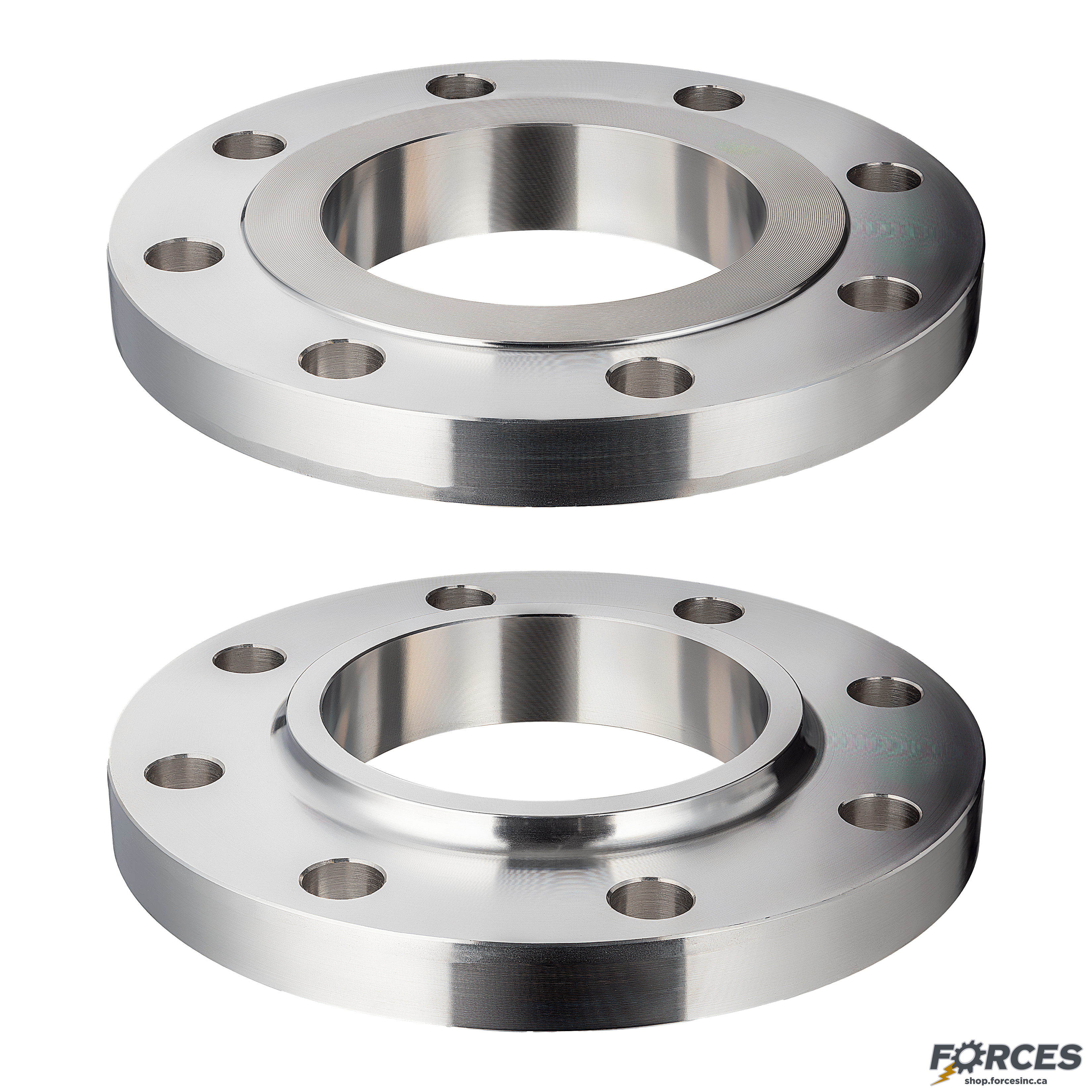 4" Slip-On Flange Class #150 - Stainless Steel 304 - Forces Inc