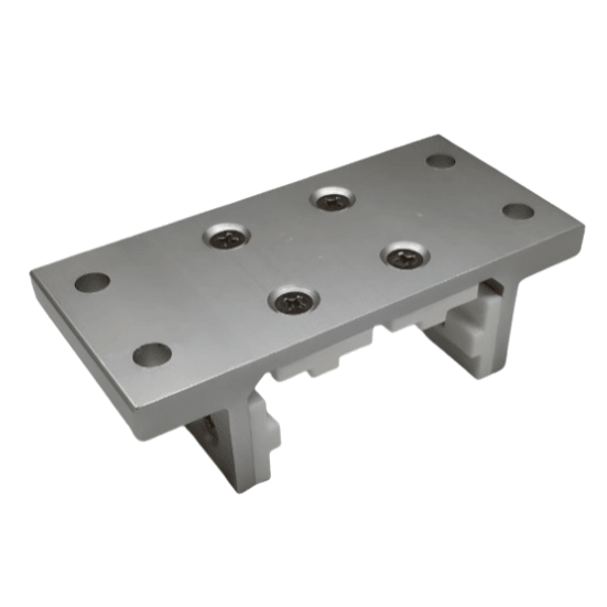 4 Slot Mount Double Flange Short Standard Linear Bearing | 15 Series T-Slot - Forces Inc
