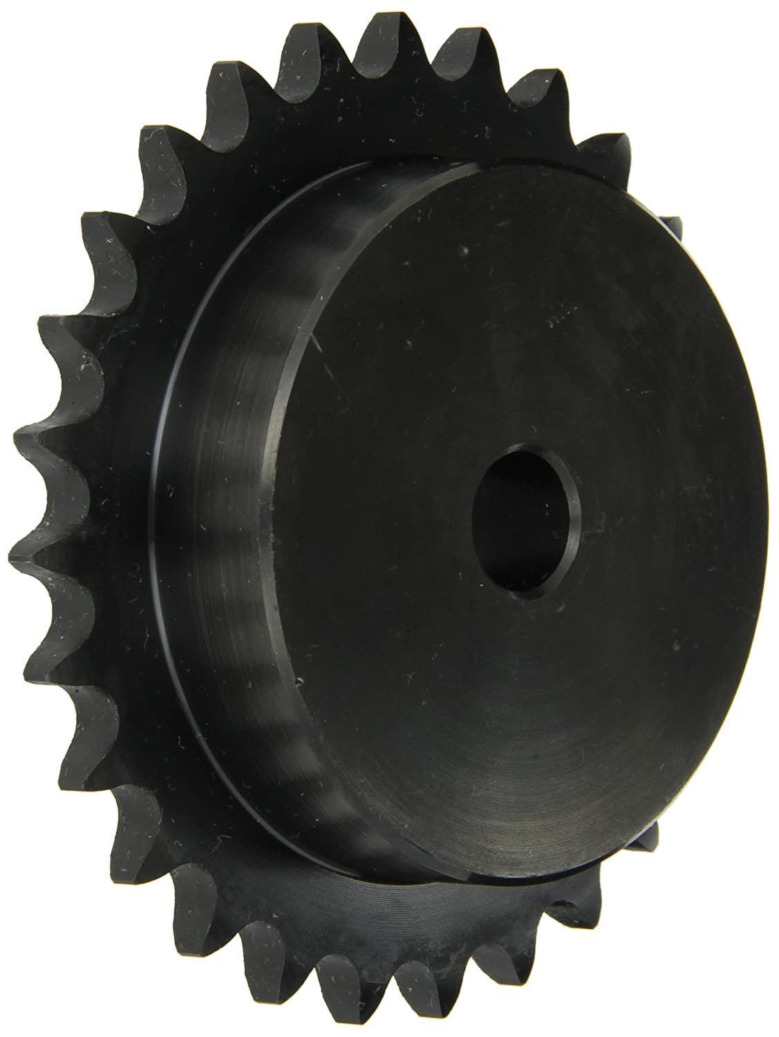 40B08H Roller Chain Sprocket With Stock Bore - Forces Inc