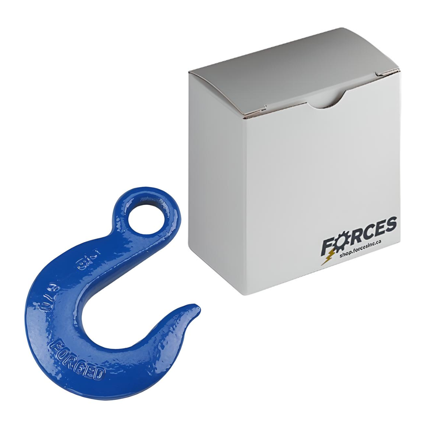 5/16" Eye Slip Hook (3900 lbs) - Steel Blue