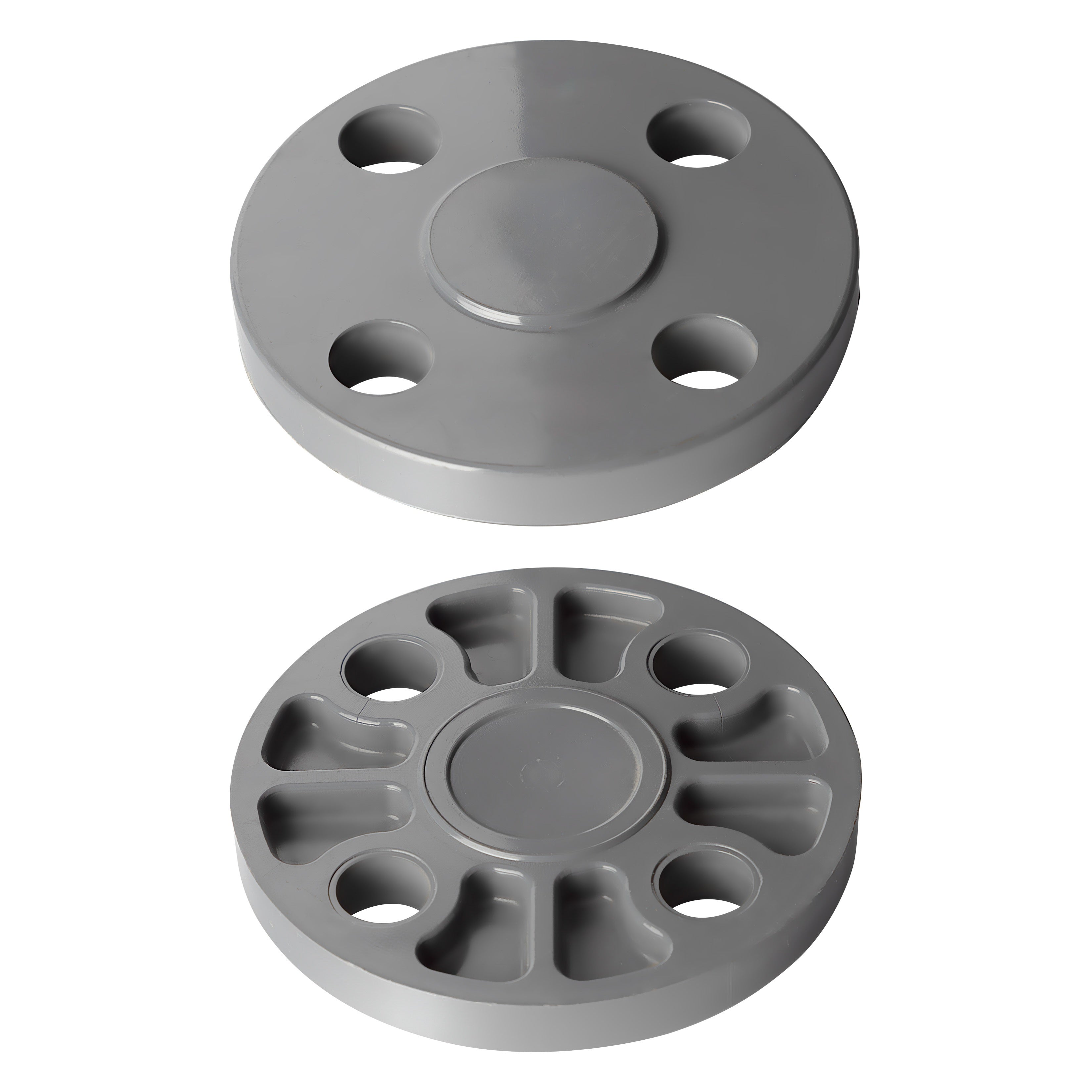 Blind Flange #150 Sch 80 - PVC Grey
