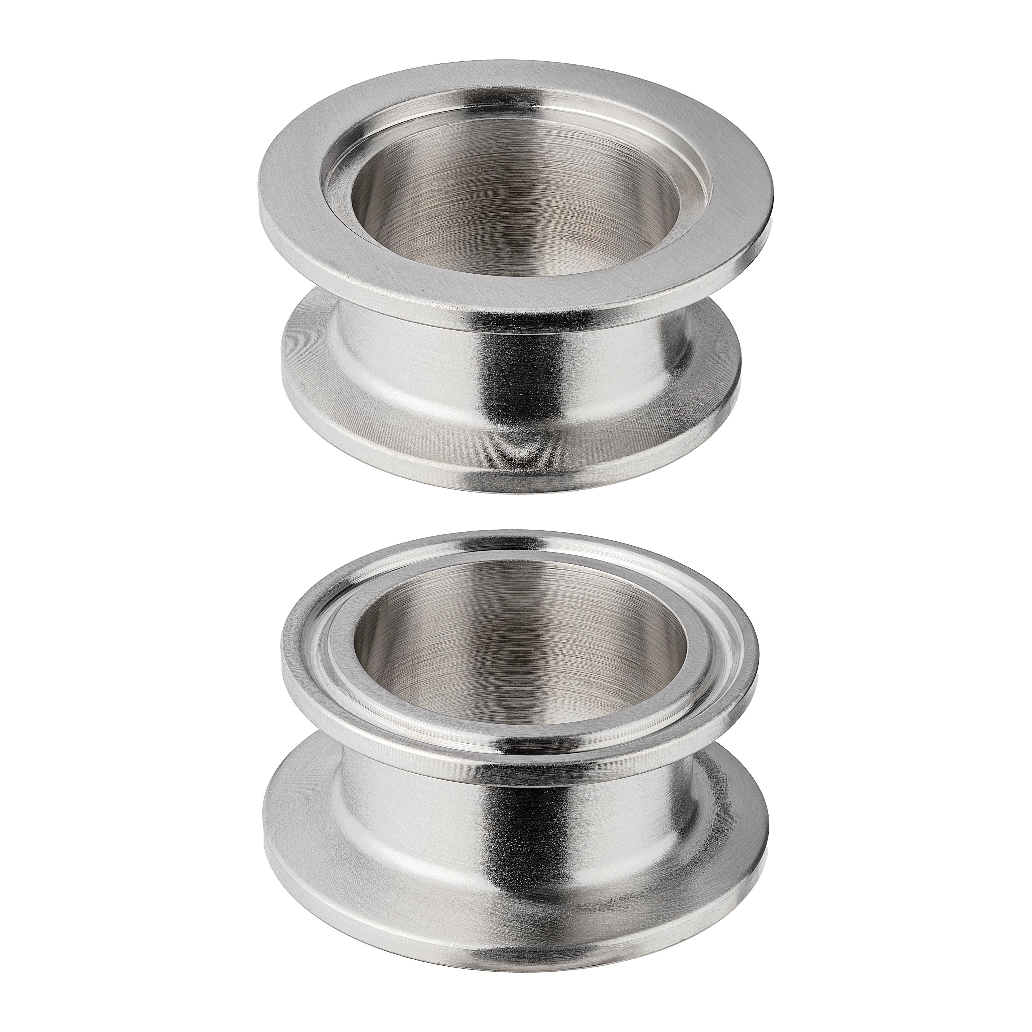 ISO-KF40 x 1-1/2" TC Tri-Clamp Adapter - Stainless Steel 304