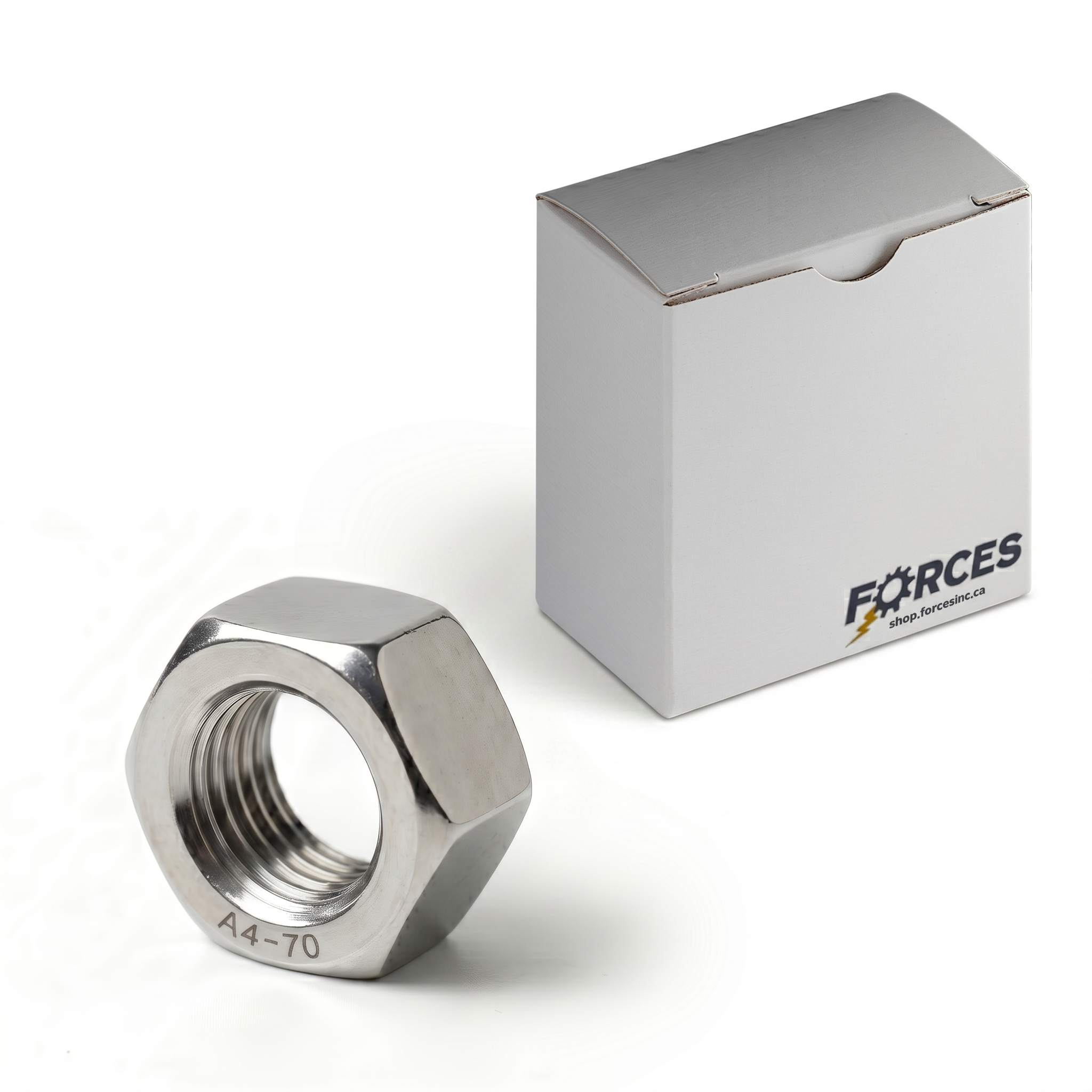 DIN 934 Hex Nut M2-0.40 - Stainless Steel A4 (316)