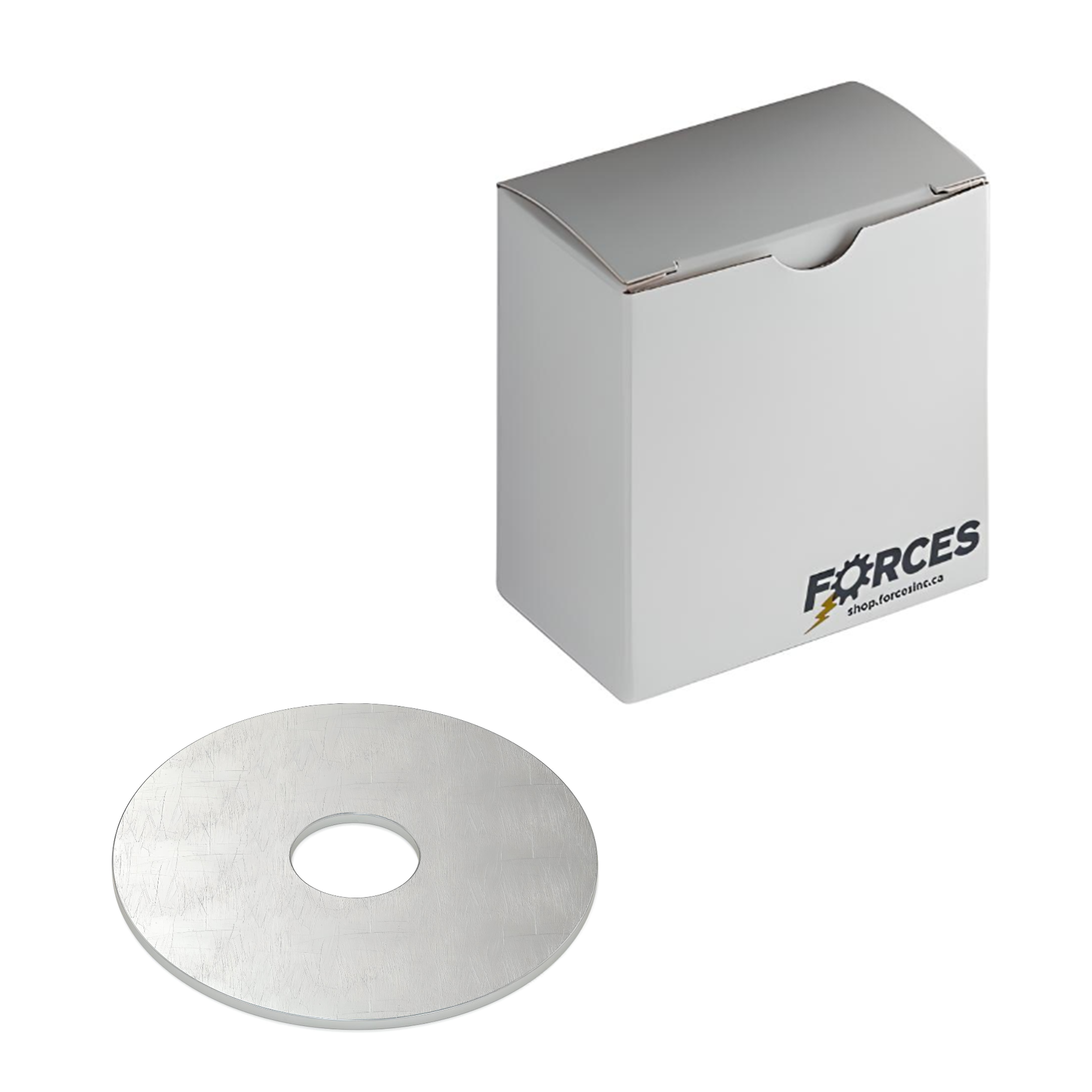 Fender Washer 1/4" x 1.250" O.D. - Zinc Plated