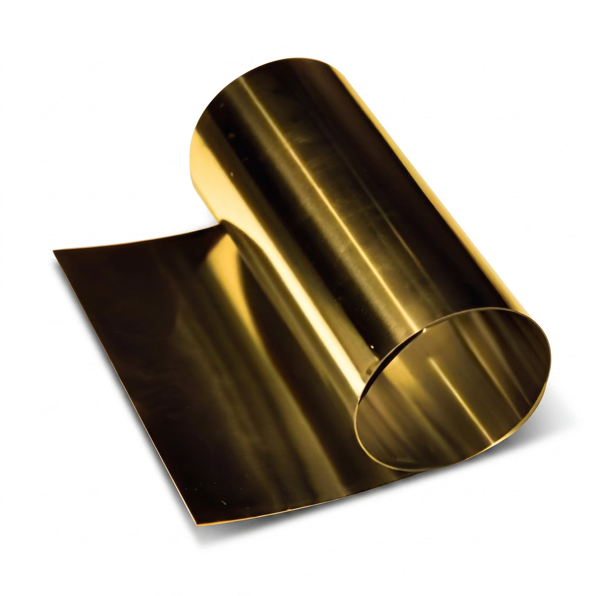 6" x 100" Shim Stock Rolls 0.005" Thk - Brass