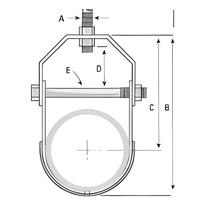 Clevis Hanger - Stainless Steel 304