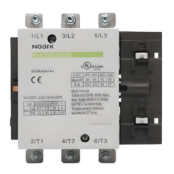 Contactor Non-Reversing (FVNR) 120Vac 115A 3NO | Ex9CDS115A30G7