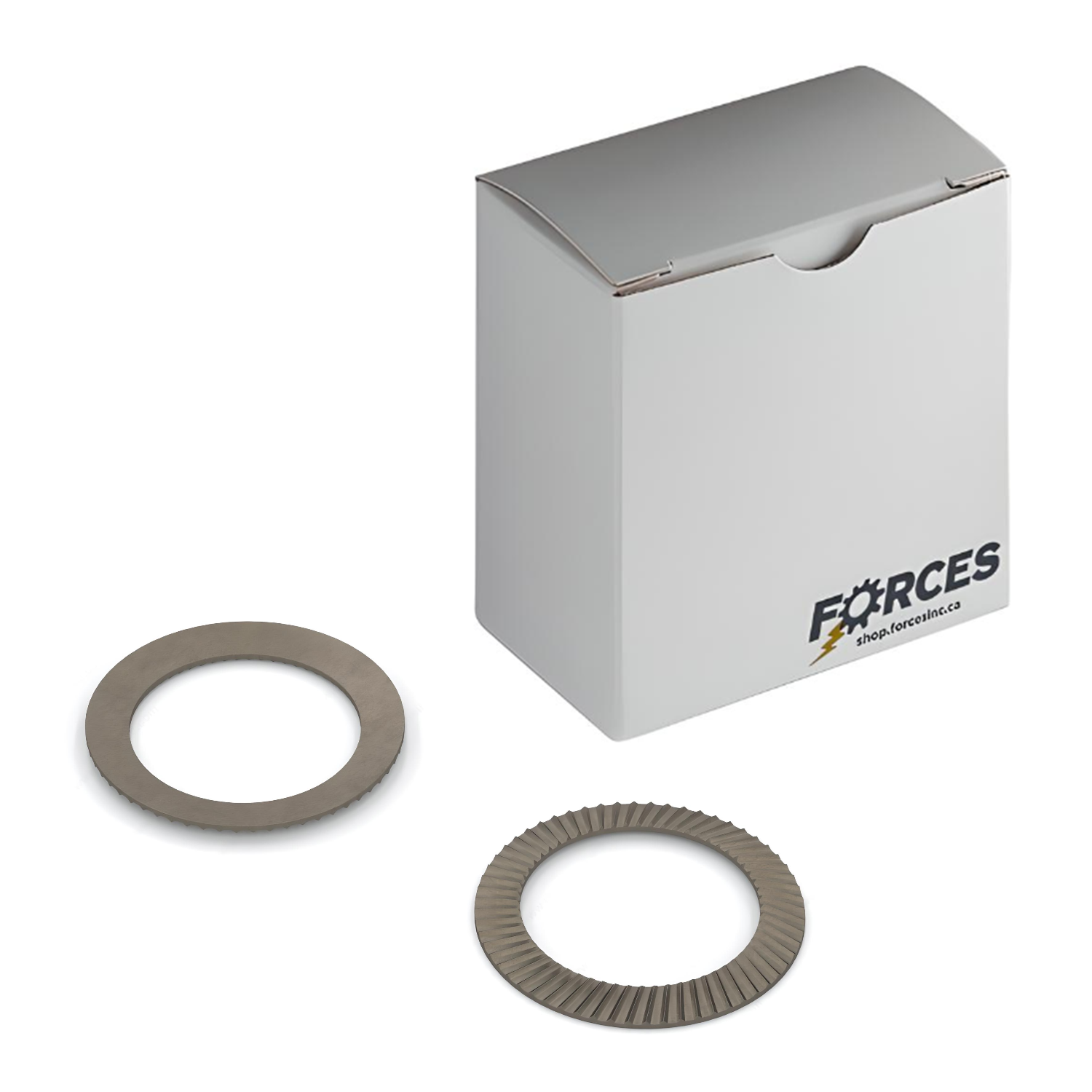 DIN 53070 Safety Schnorr Lock Washer M10 - Plain Steel