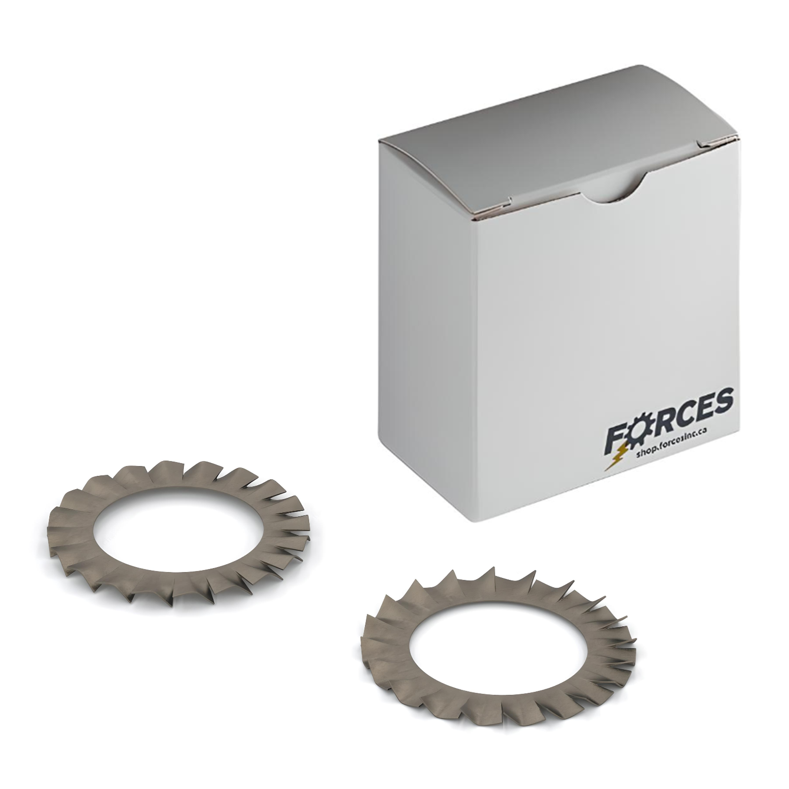 DIN 6798A External Tooth Serrated Lock Washer M20 - Plain Steel