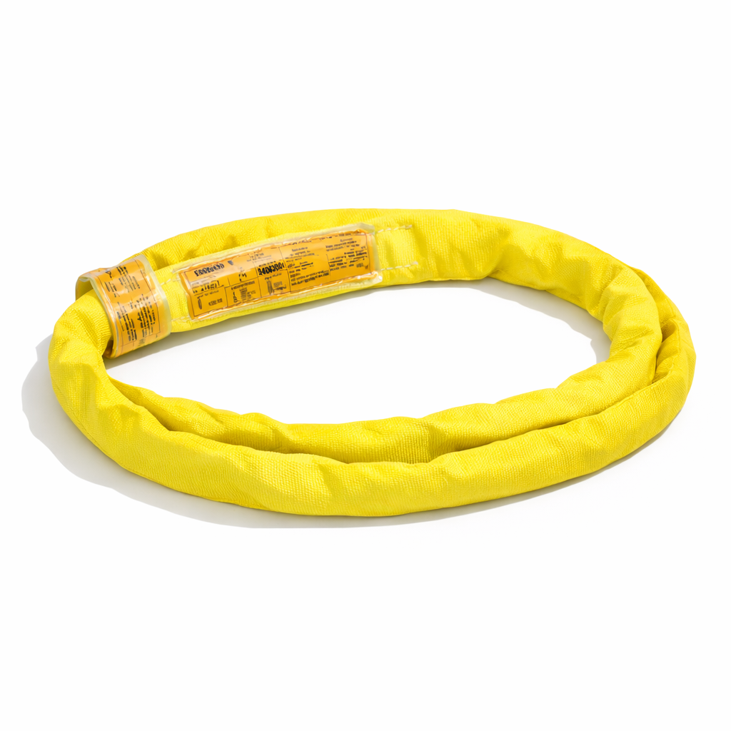 2-1/2" Vanguard® Endless Round Sling (9000 lbs) - Yellow Polyester