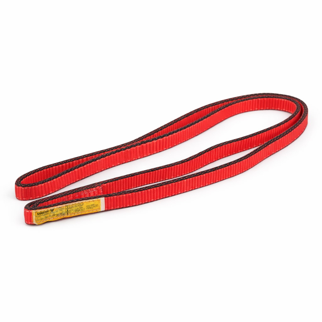 1" Vanguard® Endless Web Sling (6200 lbs) 2-Ply Type 5 - Red Polyester