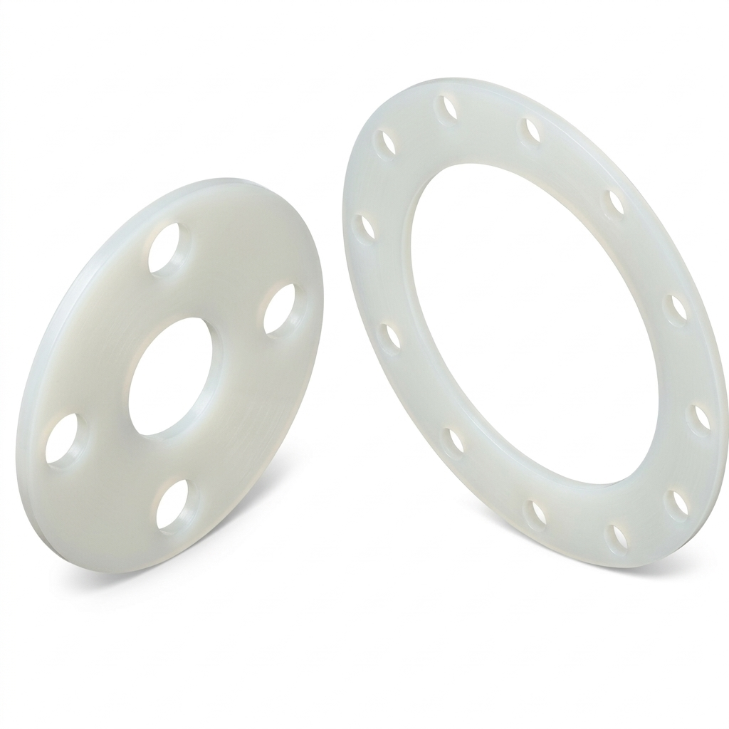1/2" Full Face Flange Gasket #150 THK 1/16" - Expanded Teflon Plastic (ePTFE)