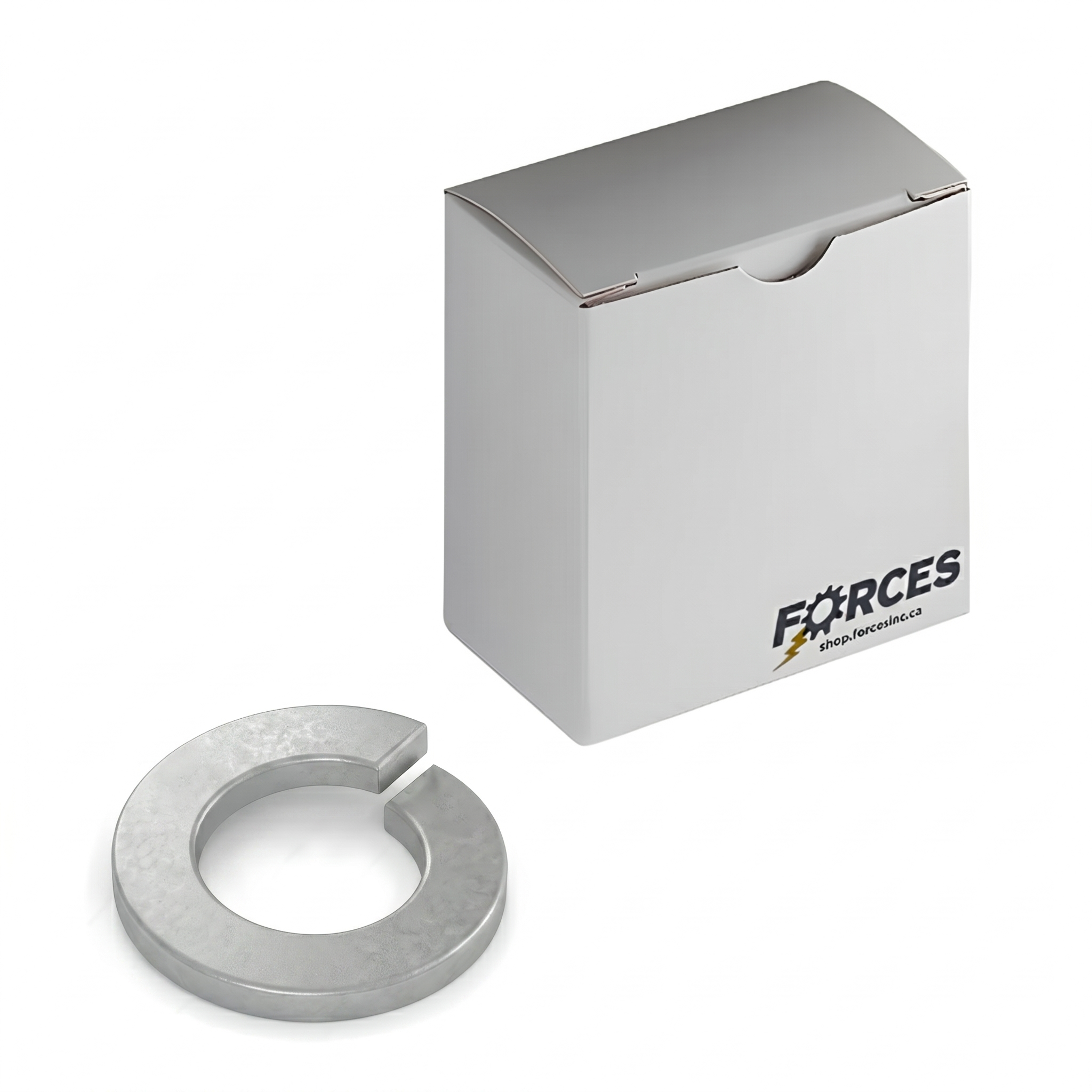 Regular Spring Lock Washer 1/2" - Hot-Dip Galvanized